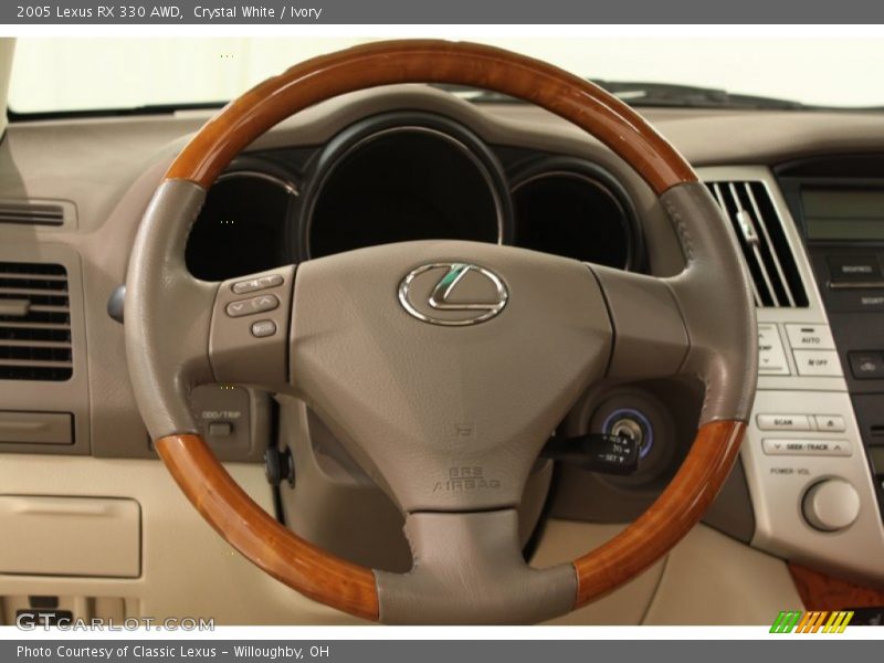 Crystal White / Ivory 2005 Lexus RX 330 AWD