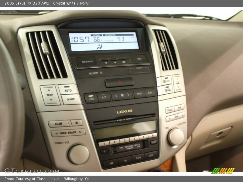 Crystal White / Ivory 2005 Lexus RX 330 AWD