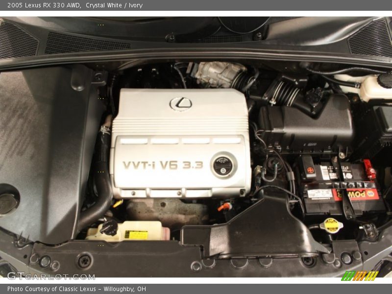 Crystal White / Ivory 2005 Lexus RX 330 AWD