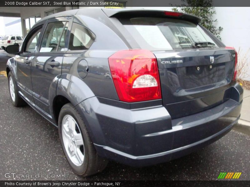 Steel Blue Metallic / Dark Slate Gray 2008 Dodge Caliber SXT