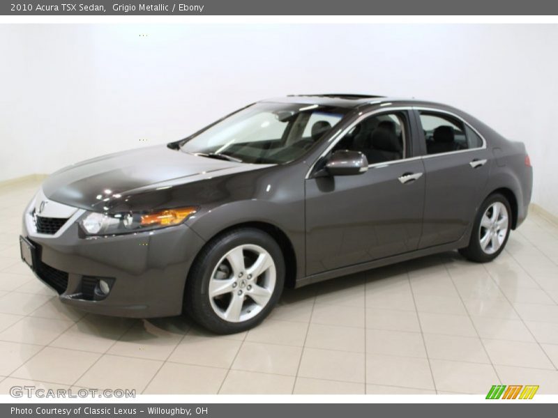 Grigio Metallic / Ebony 2010 Acura TSX Sedan
