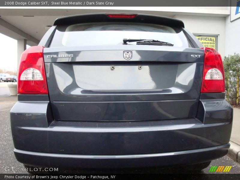 Steel Blue Metallic / Dark Slate Gray 2008 Dodge Caliber SXT