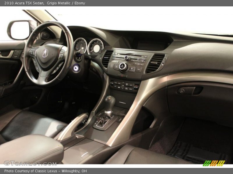 Grigio Metallic / Ebony 2010 Acura TSX Sedan