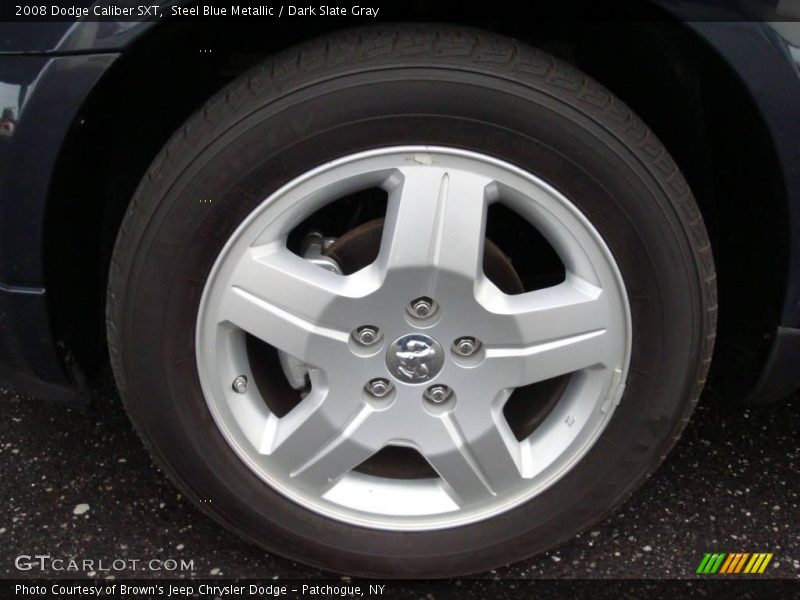 Steel Blue Metallic / Dark Slate Gray 2008 Dodge Caliber SXT
