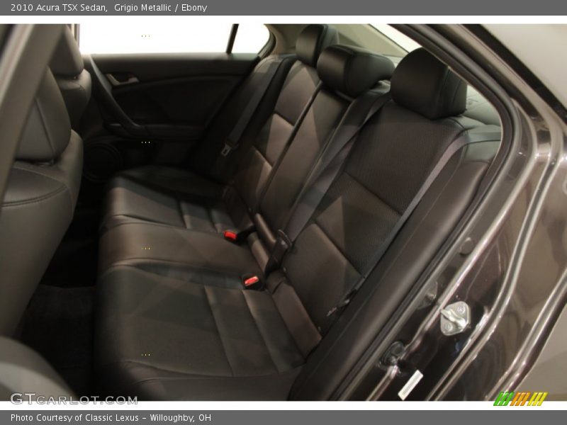 Grigio Metallic / Ebony 2010 Acura TSX Sedan
