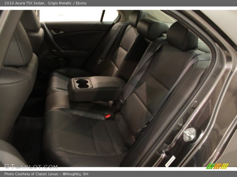 Grigio Metallic / Ebony 2010 Acura TSX Sedan