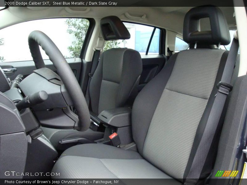 Steel Blue Metallic / Dark Slate Gray 2008 Dodge Caliber SXT