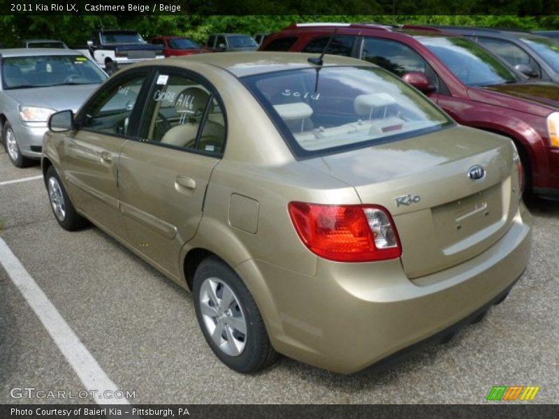 Cashmere Beige / Beige 2011 Kia Rio LX