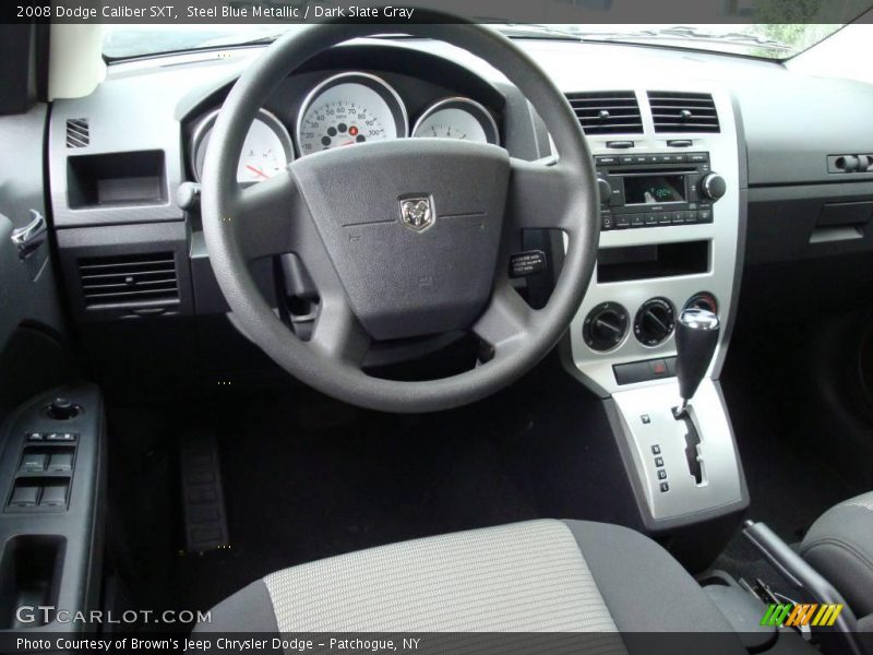 Steel Blue Metallic / Dark Slate Gray 2008 Dodge Caliber SXT