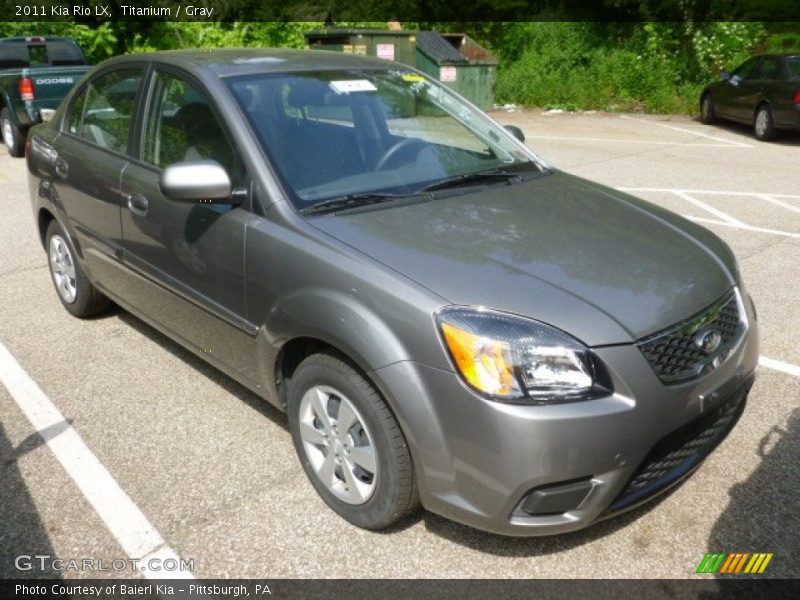 Titanium / Gray 2011 Kia Rio LX