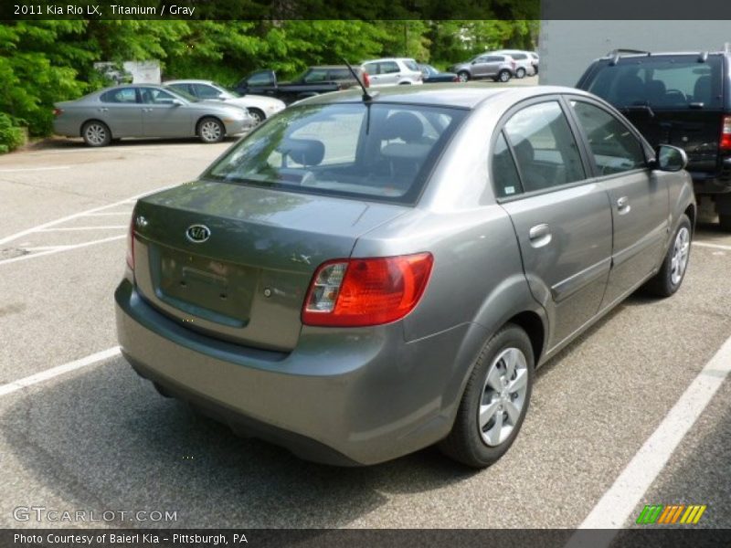 Titanium / Gray 2011 Kia Rio LX