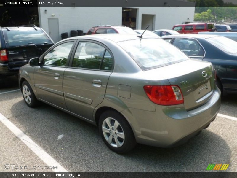 Titanium / Gray 2011 Kia Rio LX