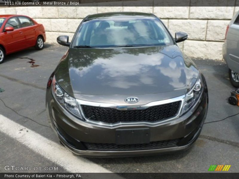 Metal Bronze / Beige 2011 Kia Optima LX