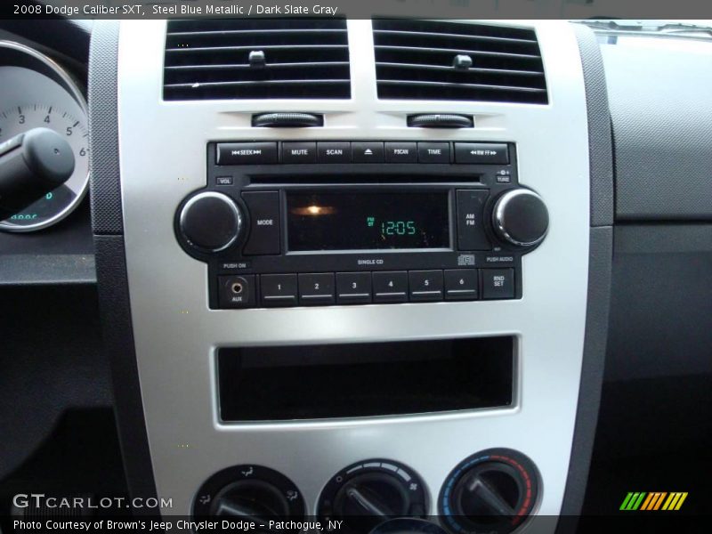 Steel Blue Metallic / Dark Slate Gray 2008 Dodge Caliber SXT