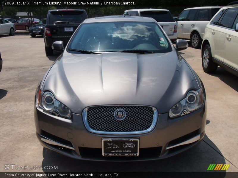 Vapour Grey Metallic / Charcoal/Charcoal 2009 Jaguar XF Premium Luxury