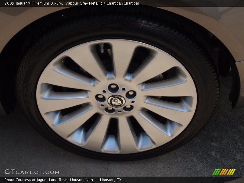 Vapour Grey Metallic / Charcoal/Charcoal 2009 Jaguar XF Premium Luxury