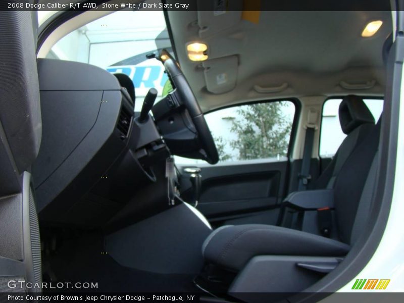 Stone White / Dark Slate Gray 2008 Dodge Caliber R/T AWD