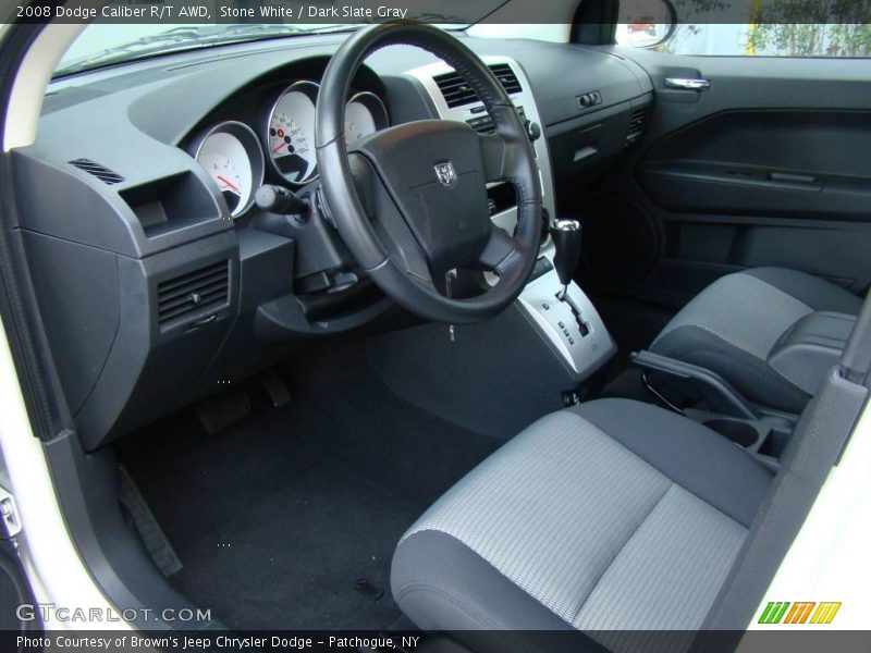 Stone White / Dark Slate Gray 2008 Dodge Caliber R/T AWD