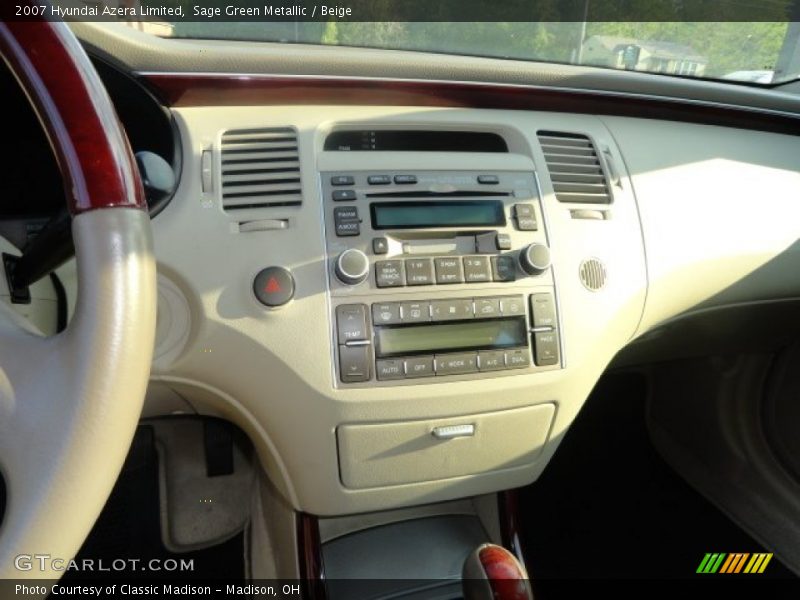 Sage Green Metallic / Beige 2007 Hyundai Azera Limited