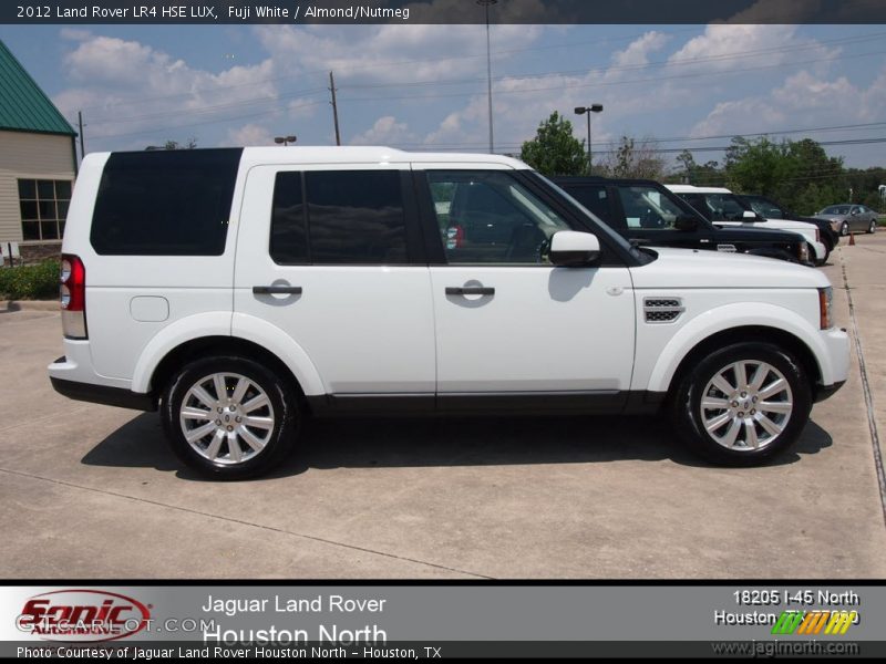 Fuji White / Almond/Nutmeg 2012 Land Rover LR4 HSE LUX