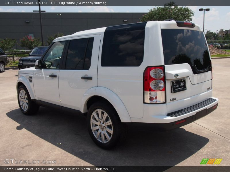Fuji White / Almond/Nutmeg 2012 Land Rover LR4 HSE LUX