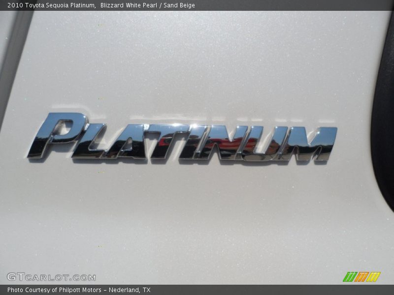 2010 Sequoia Platinum Logo