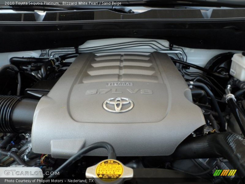  2010 Sequoia Platinum Engine - 5.7 Liter i-Force DOHC 32-Valve VVT-i V8