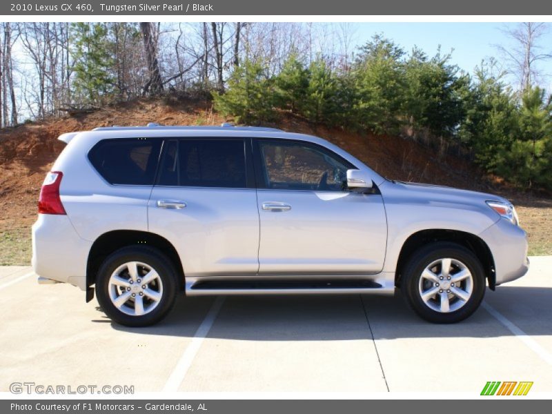 Tungsten Silver Pearl / Black 2010 Lexus GX 460