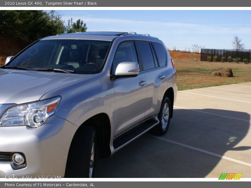 Tungsten Silver Pearl / Black 2010 Lexus GX 460