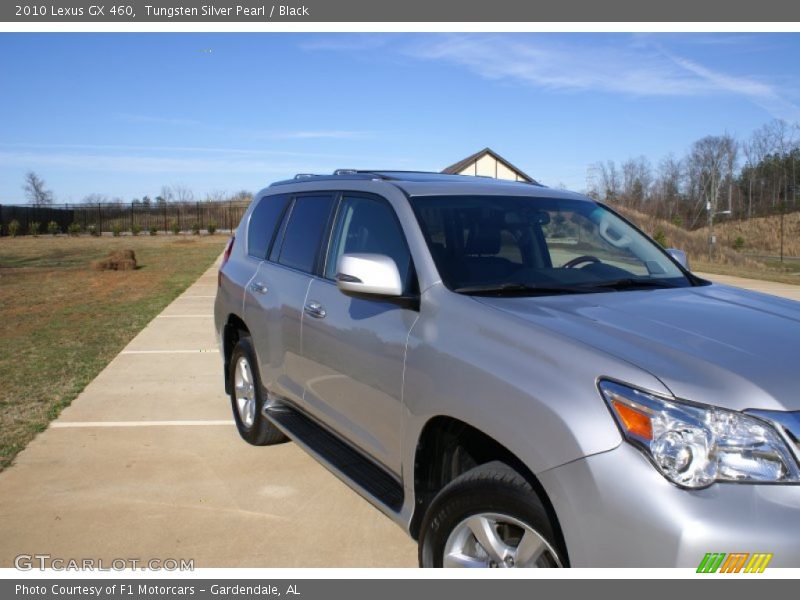 Tungsten Silver Pearl / Black 2010 Lexus GX 460