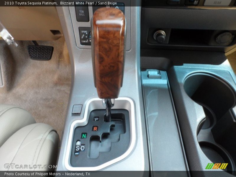  2010 Sequoia Platinum 6 Speed ECT-i Automatic Shifter
