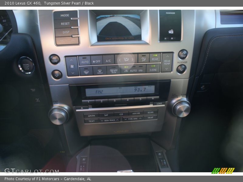 Tungsten Silver Pearl / Black 2010 Lexus GX 460