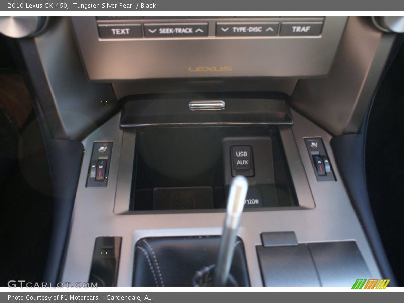 Tungsten Silver Pearl / Black 2010 Lexus GX 460