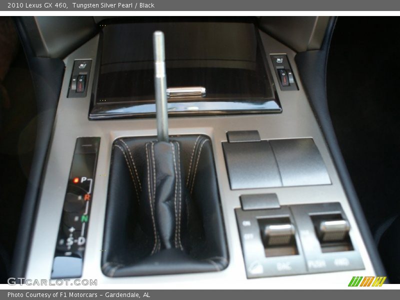 Tungsten Silver Pearl / Black 2010 Lexus GX 460