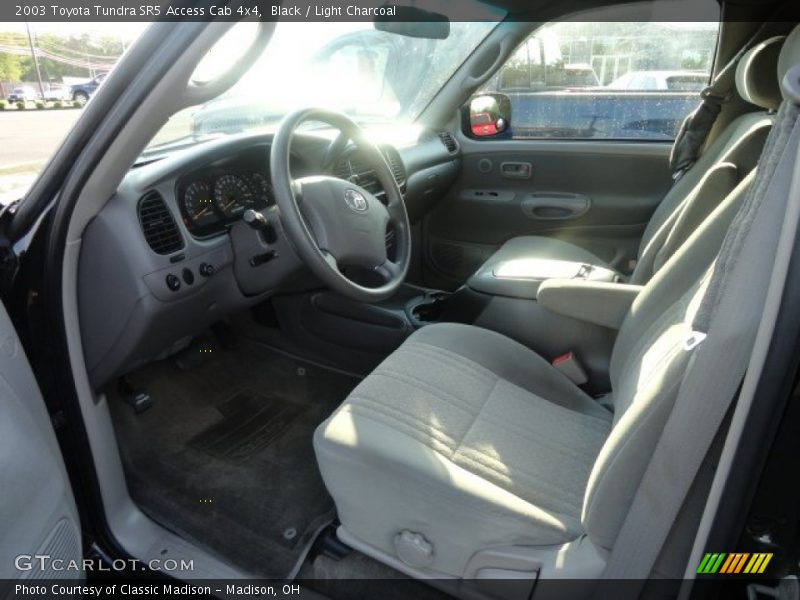 Black / Light Charcoal 2003 Toyota Tundra SR5 Access Cab 4x4