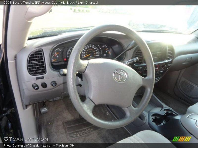 Black / Light Charcoal 2003 Toyota Tundra SR5 Access Cab 4x4