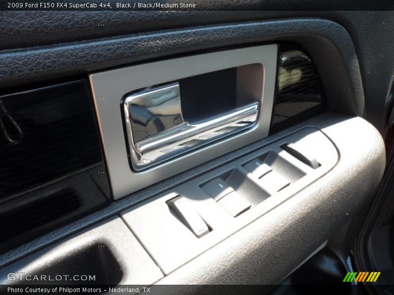 Black / Black/Medium Stone 2009 Ford F150 FX4 SuperCab 4x4
