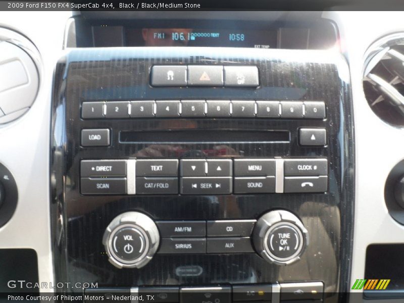 Controls of 2009 F150 FX4 SuperCab 4x4