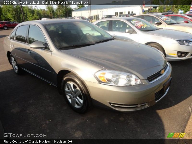 Dark Silver Metallic / Ebony Black 2006 Chevrolet Impala LS
