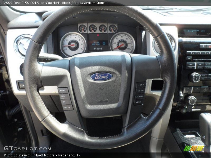  2009 F150 FX4 SuperCab 4x4 Steering Wheel
