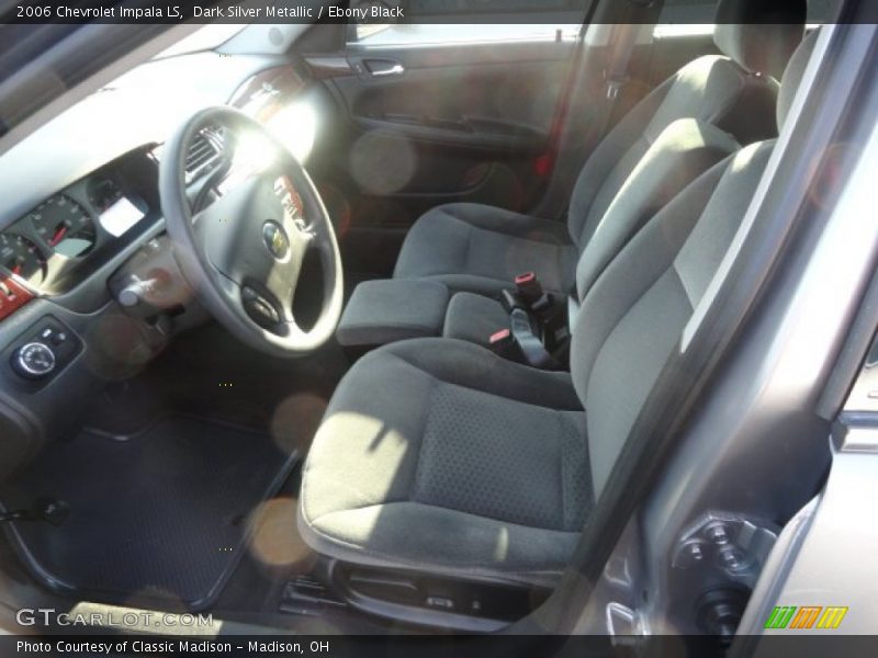 Dark Silver Metallic / Ebony Black 2006 Chevrolet Impala LS