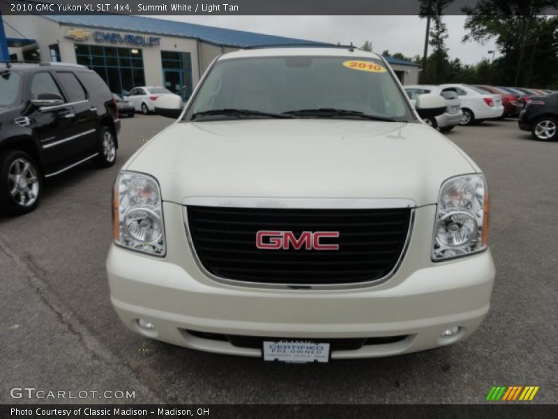 Summit White / Light Tan 2010 GMC Yukon XL SLT 4x4