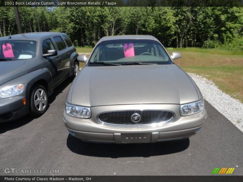 Light Bronzemist Metallic / Taupe 2001 Buick LeSabre Custom