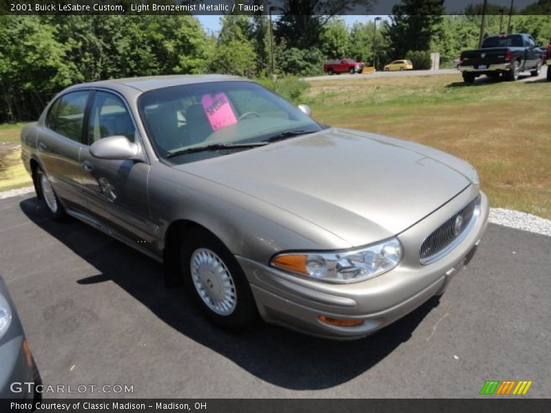 Light Bronzemist Metallic / Taupe 2001 Buick LeSabre Custom
