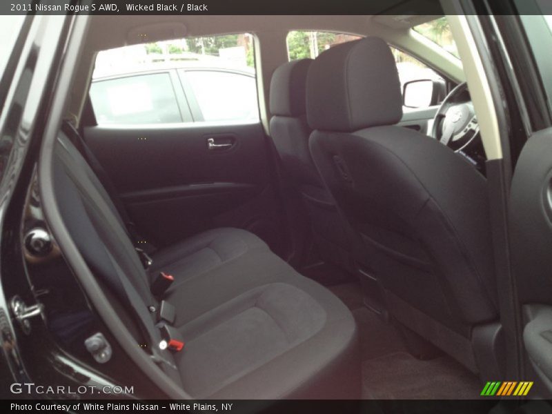 Wicked Black / Black 2011 Nissan Rogue S AWD