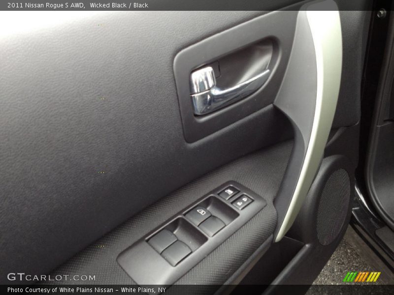 Wicked Black / Black 2011 Nissan Rogue S AWD