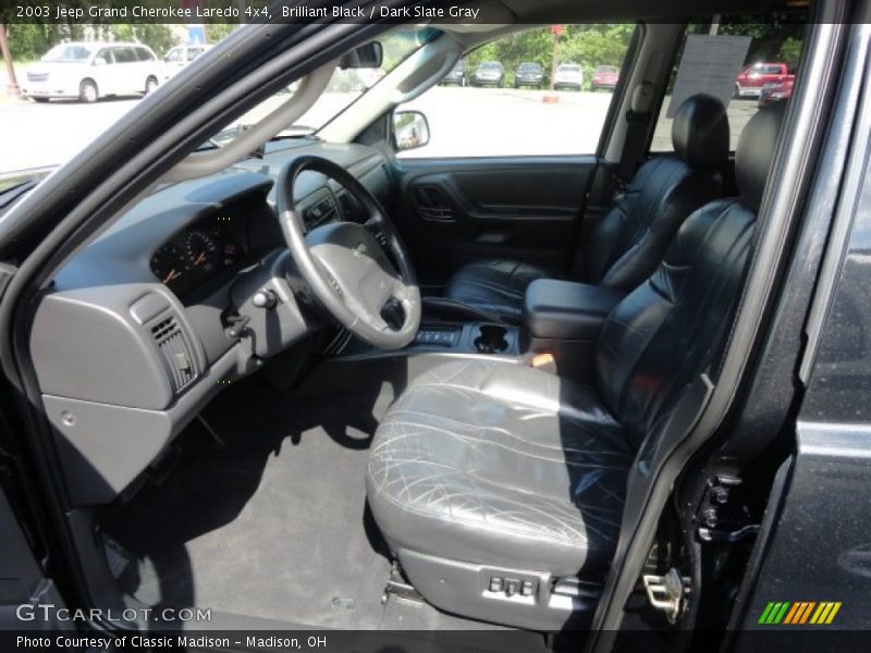Brilliant Black / Dark Slate Gray 2003 Jeep Grand Cherokee Laredo 4x4