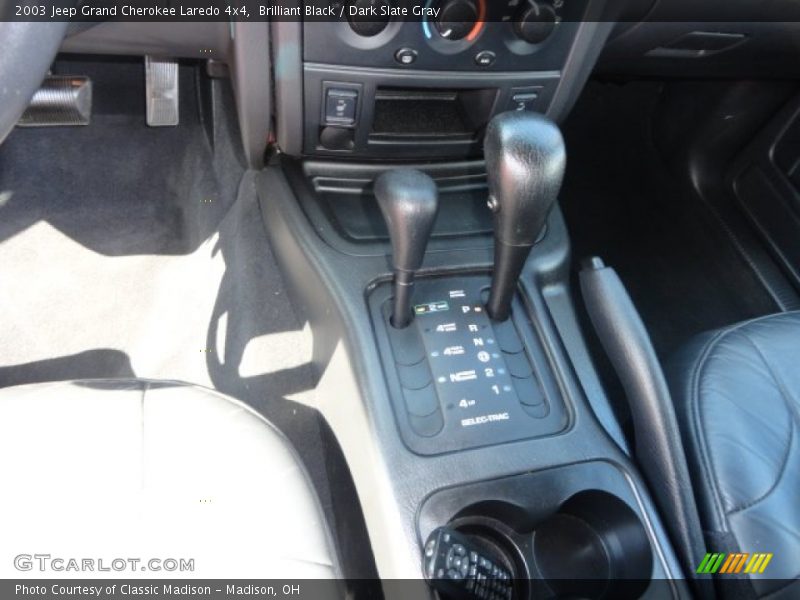 Brilliant Black / Dark Slate Gray 2003 Jeep Grand Cherokee Laredo 4x4