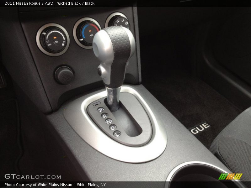 Wicked Black / Black 2011 Nissan Rogue S AWD