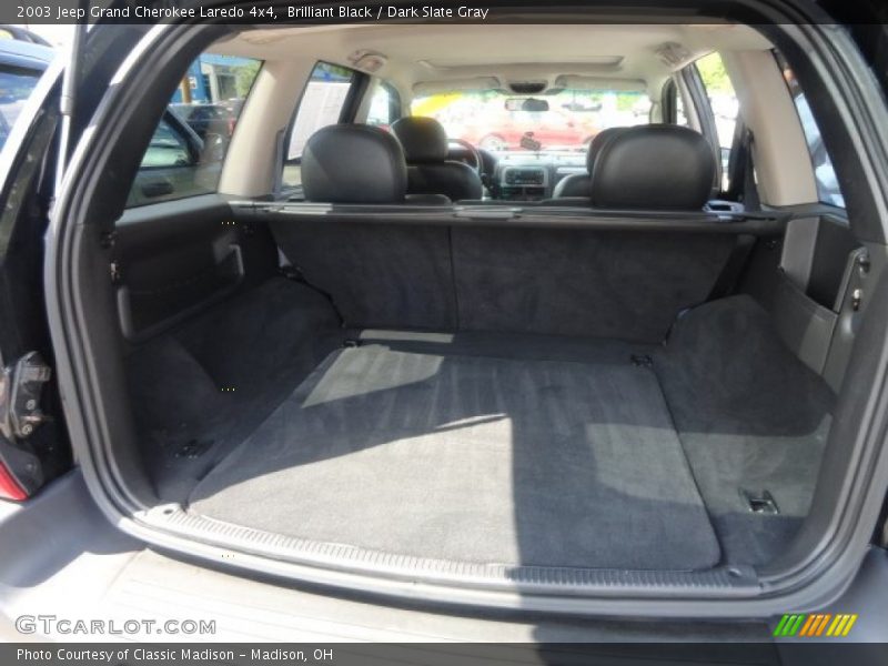 Brilliant Black / Dark Slate Gray 2003 Jeep Grand Cherokee Laredo 4x4